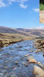 Glen Clunie, a location where the Upland Summer Mayfly is found